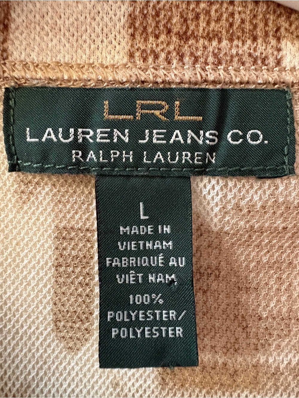 Lauren Ralph Lauren Mesh Ruffle-Front Top - Picture 10 of 14